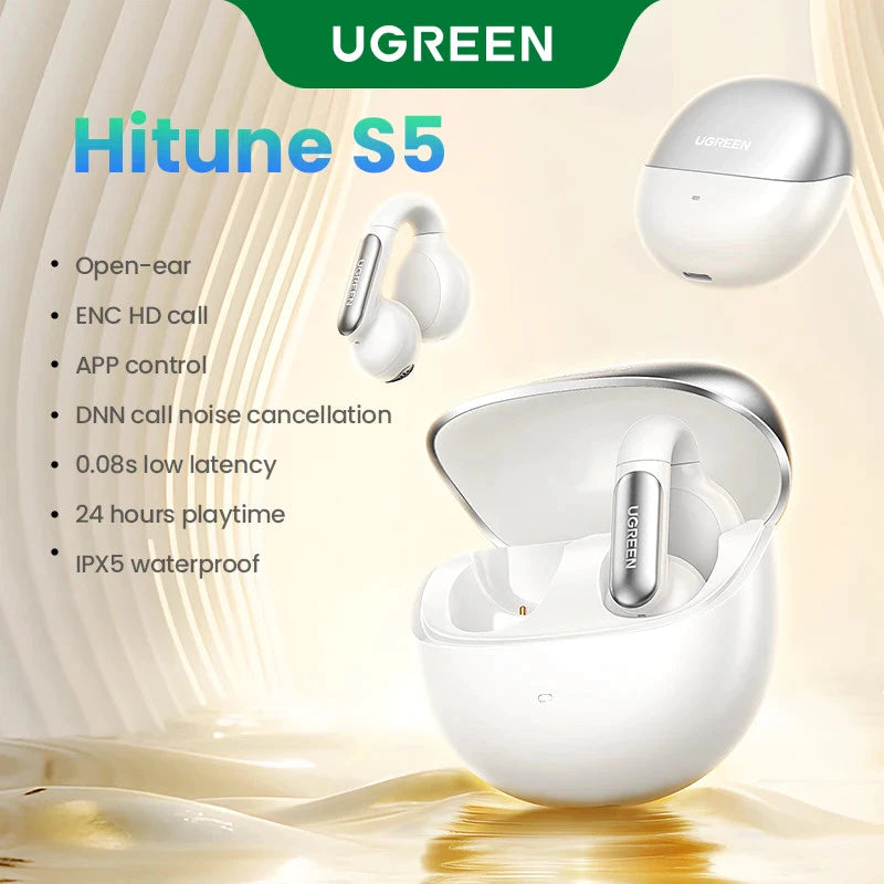 HiTune S5 Open-Ear Clip Wireless Bluetooth Sports Earbuds