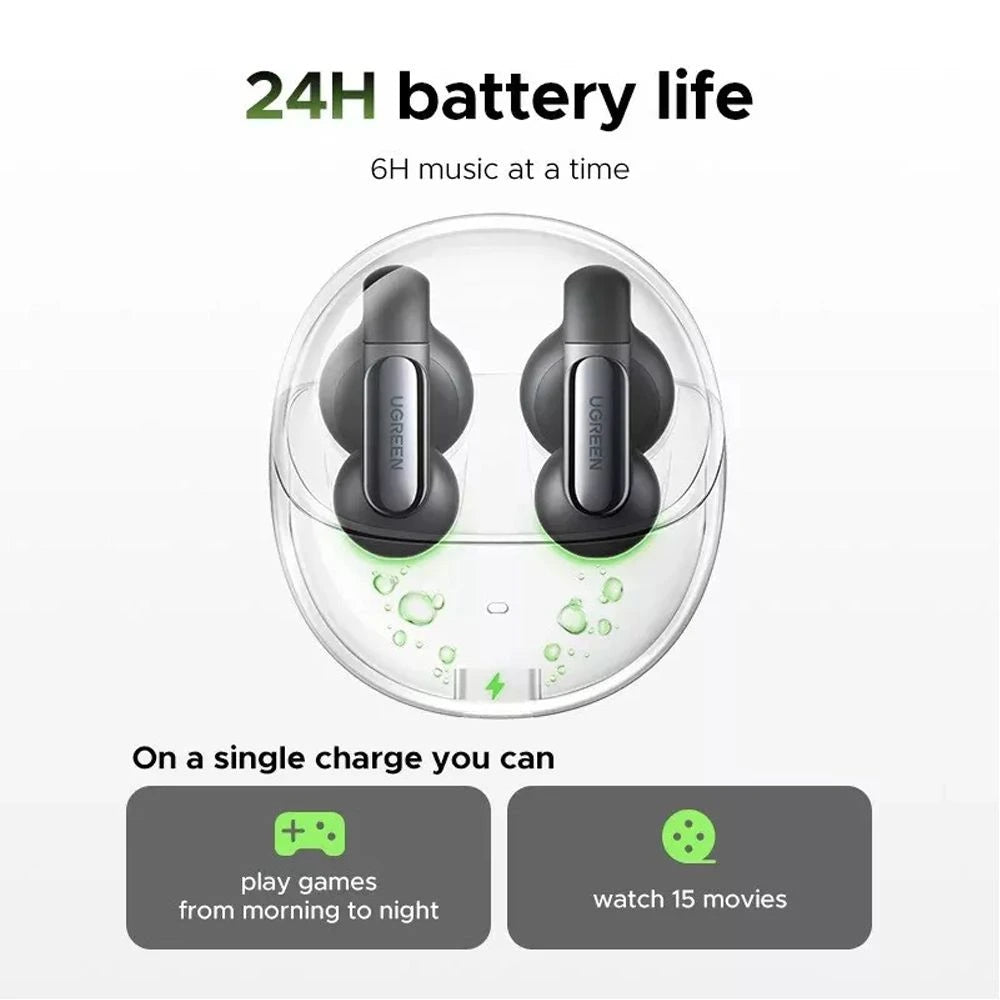 HiTune S5 Open-Ear Clip Wireless Bluetooth Sports Earbuds